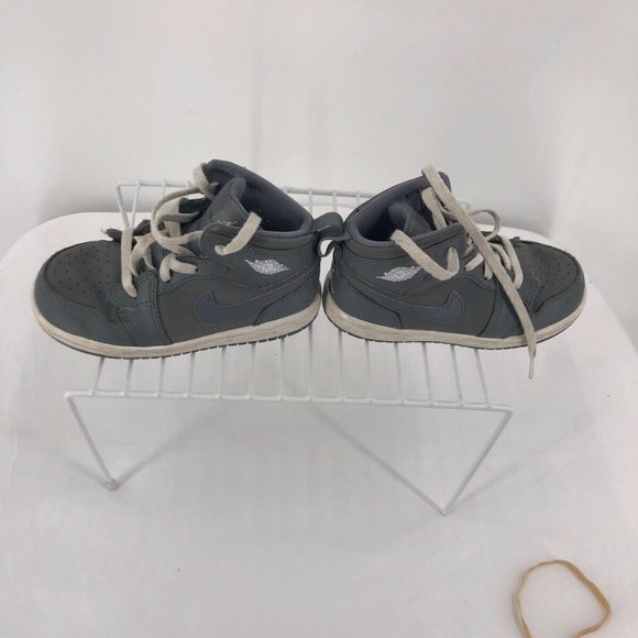 jordan air 1 mid infant grey
